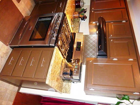 5 Burner Stainless Gas Stove)