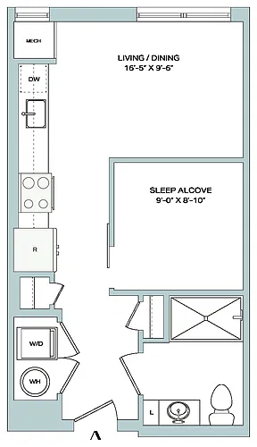 Floor plan A01