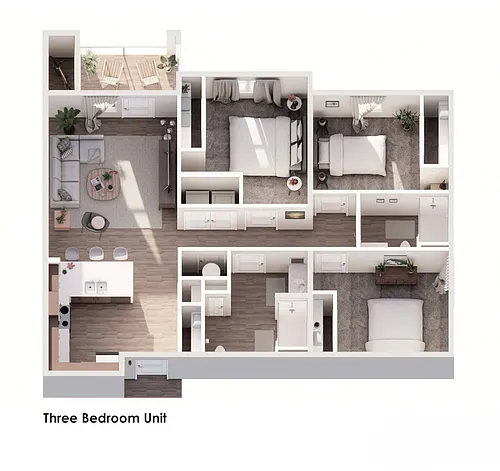 Floor plan 3 Bedroom