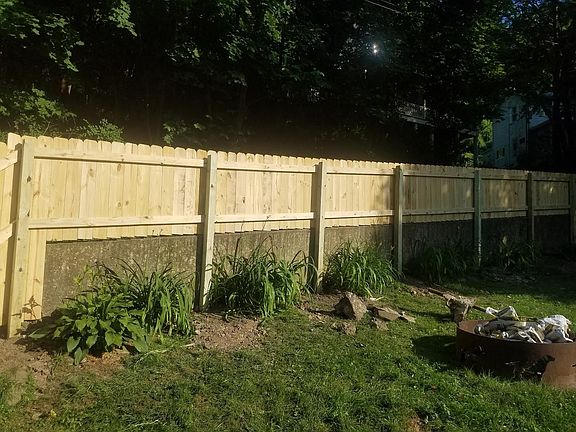 Fenced in Yard