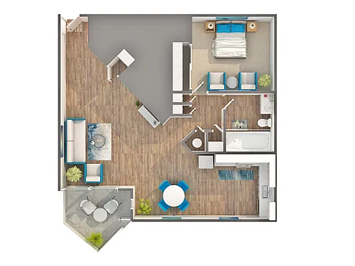 Floor plan Skyport