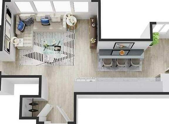 2nd image of 3 W 36th St Penthouse 1C