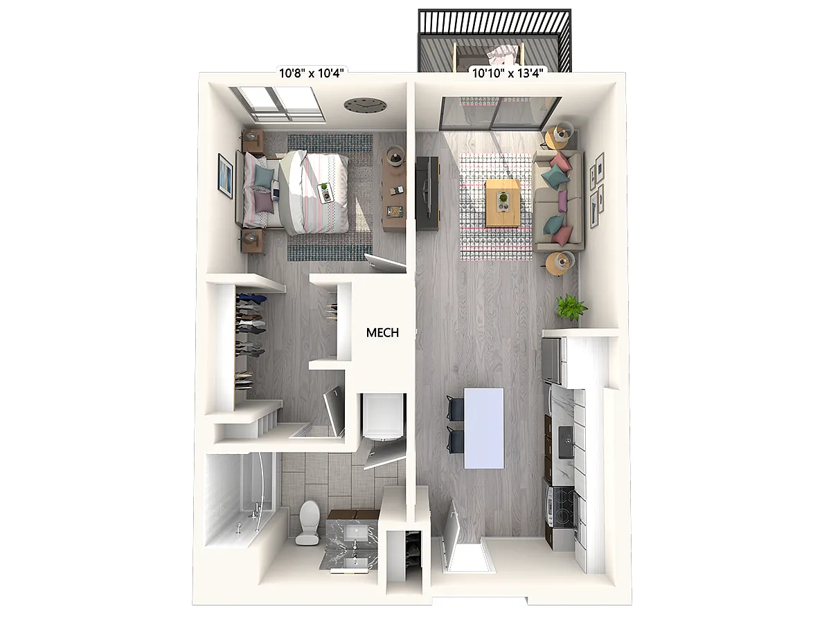 Floor plan W-B3