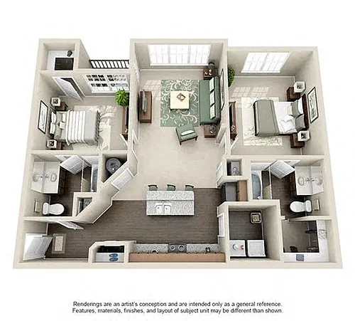 Floor plan B1