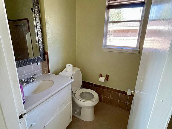 Hallway guest bathroom