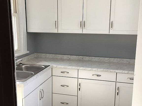 Brushed nickel hardware