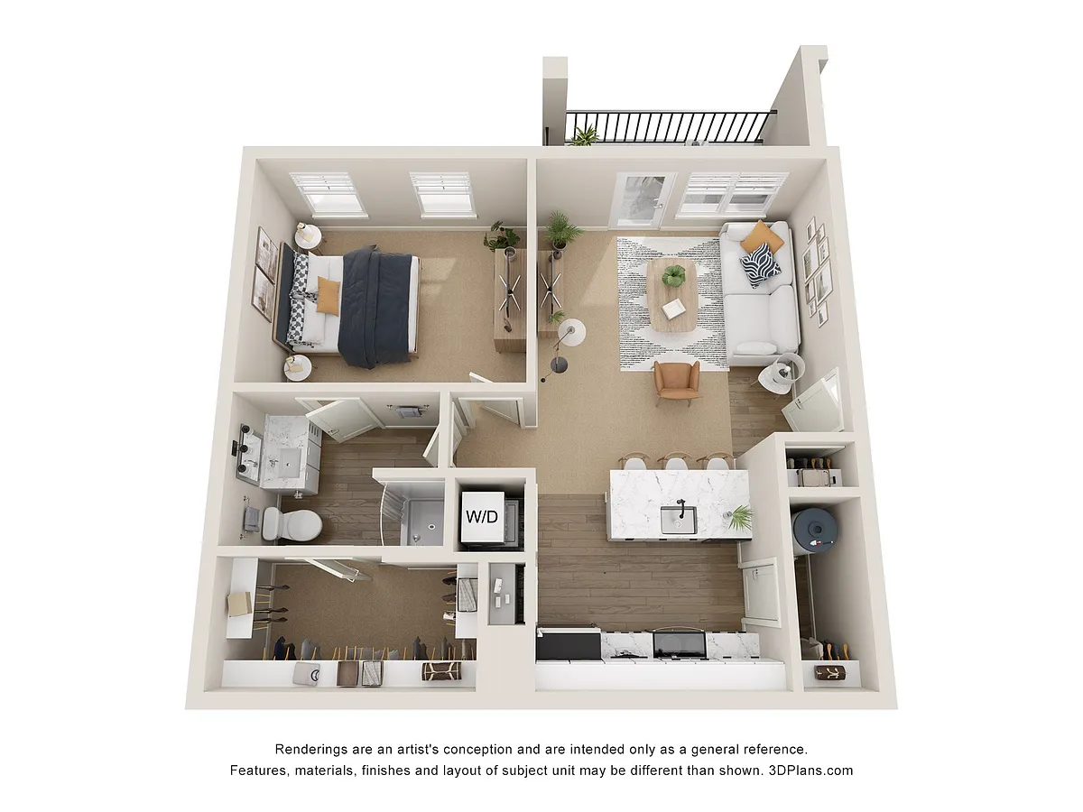 Floor plan The Chestnut