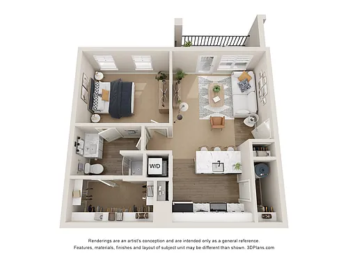 Floor plan The Chestnut