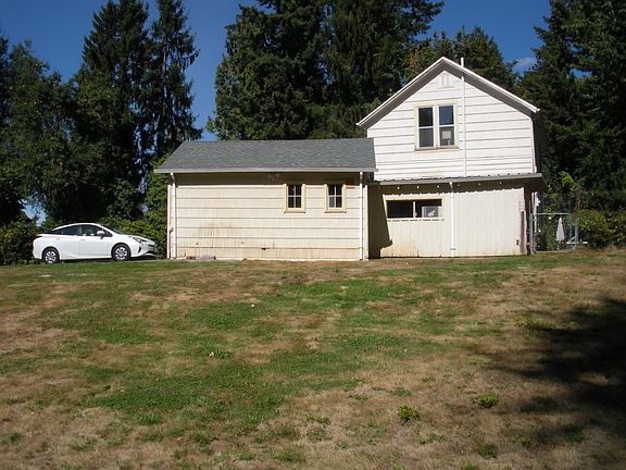 View from large side yard