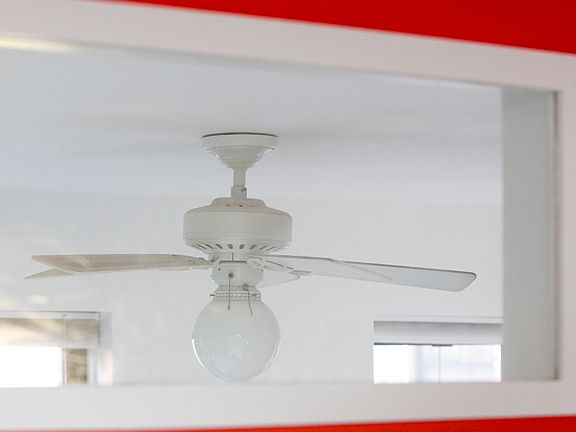 Bedroom ceiling fan