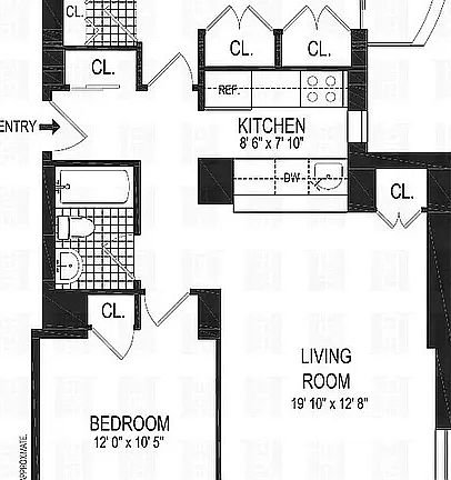 2nd image of 157 E 32nd St APT 18B