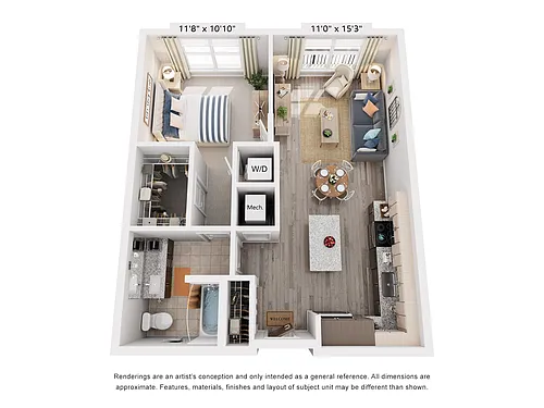 Floor plan Occoquan