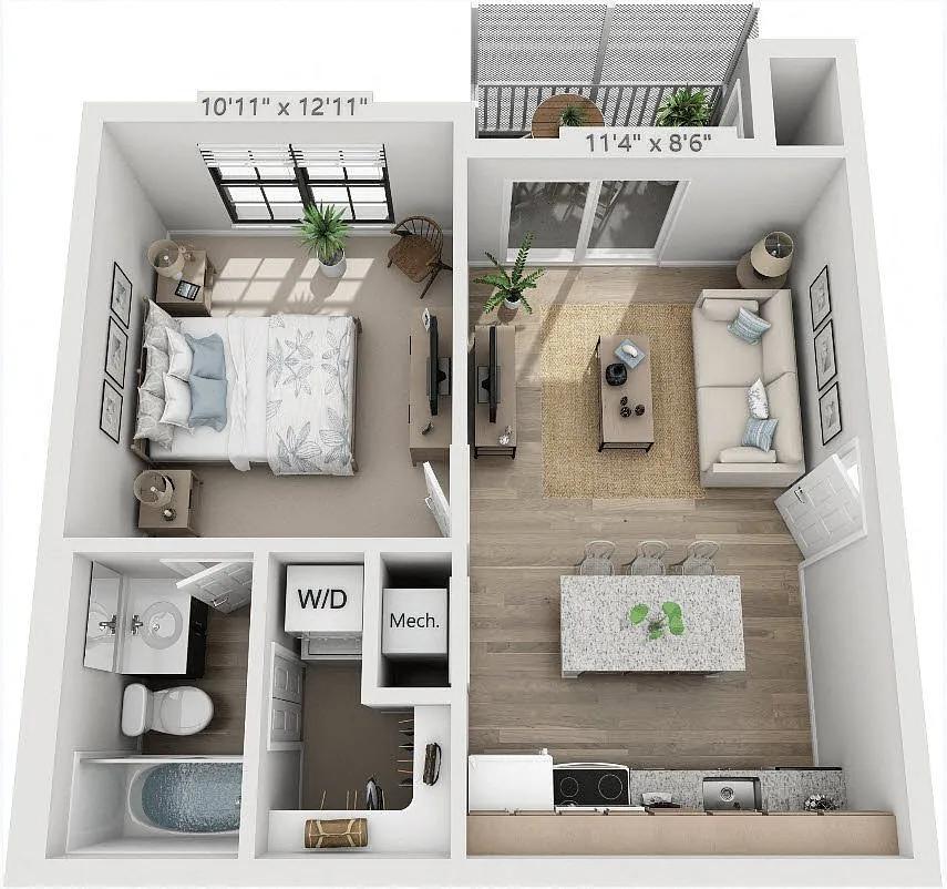 Floor plan A6