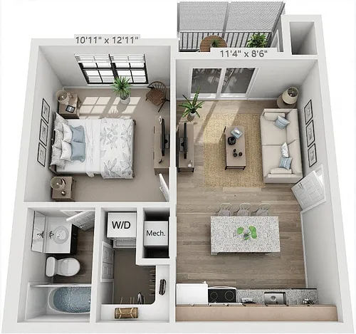 Floor plan A6