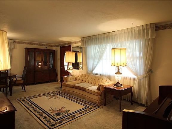Plenty of natural light flows through the open floor plan.