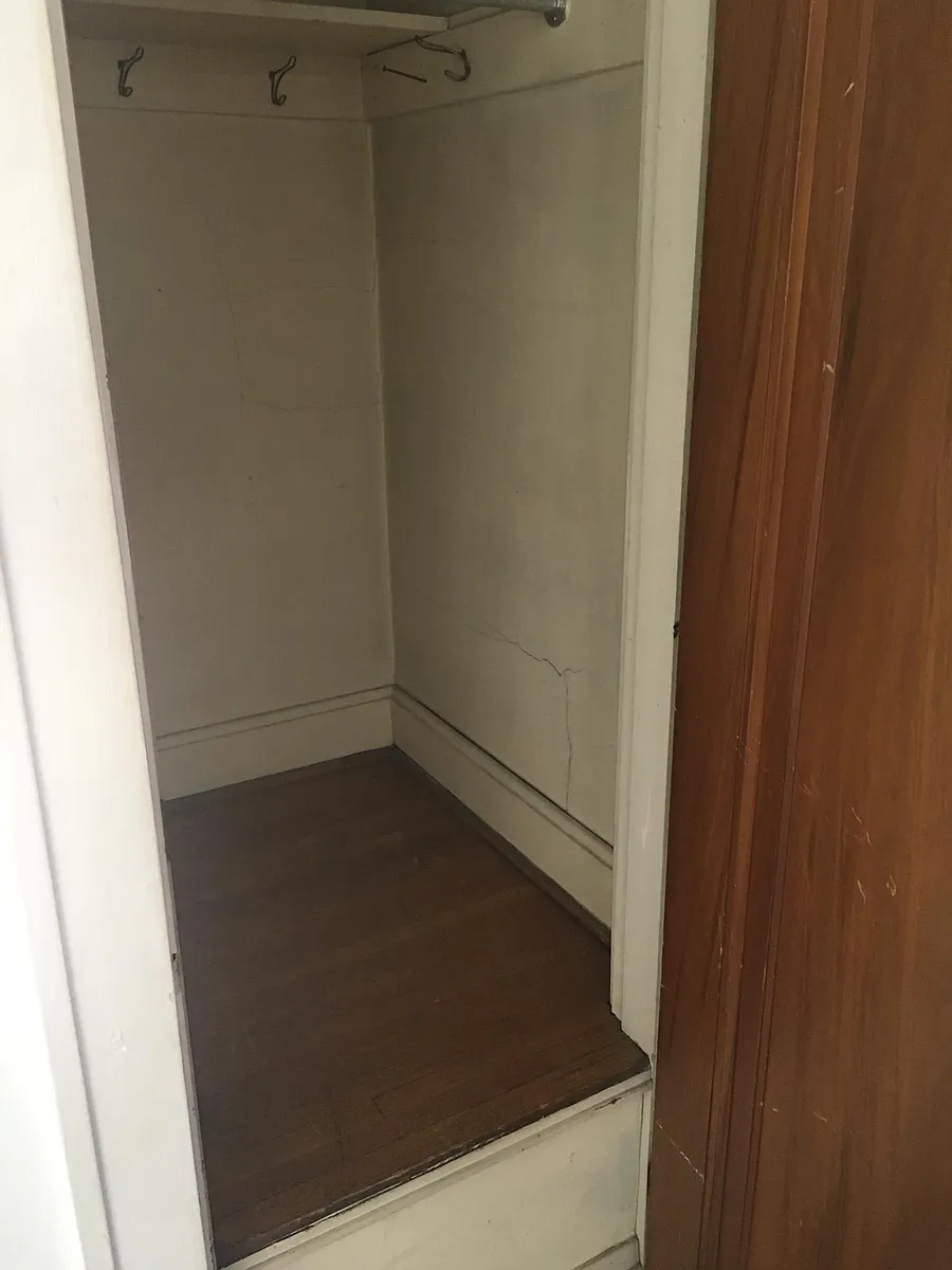 Closet in hallway prior to entering the dwelling. - 3571 Erie Ave