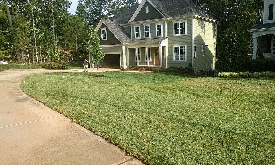 Front of house corner lot