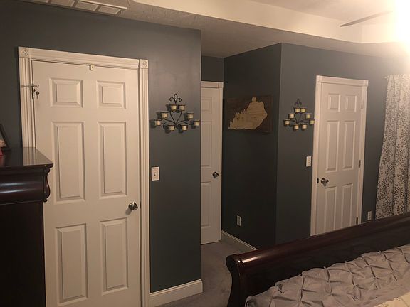 Master bedroom closets 