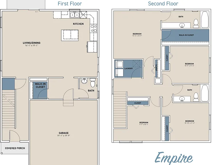 Empire First and Second Floors Empire First and Second Floors