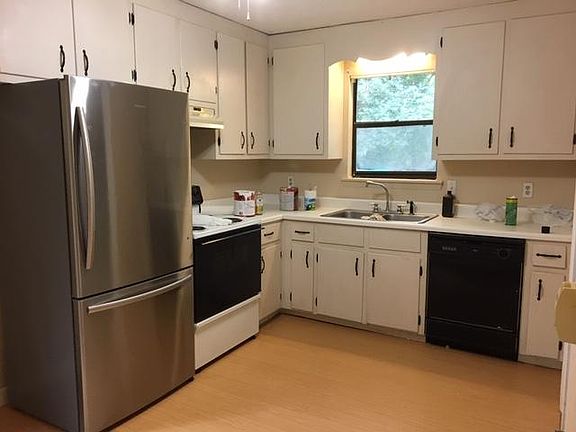 KITCHEN - NEW FRIDGE & FLOOR