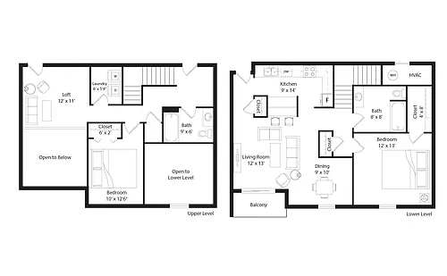 Floor plan B8R