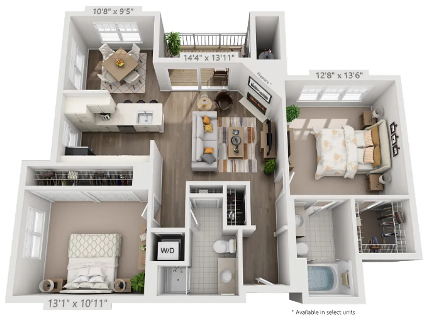 Floor plan B1