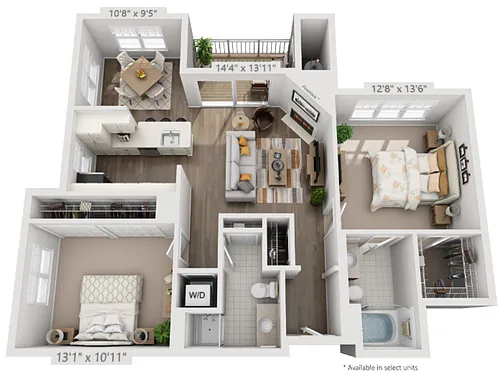 Floor plan B1