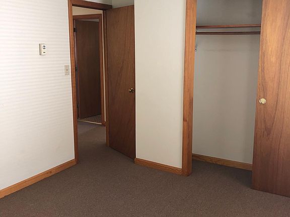Bedroom with closet