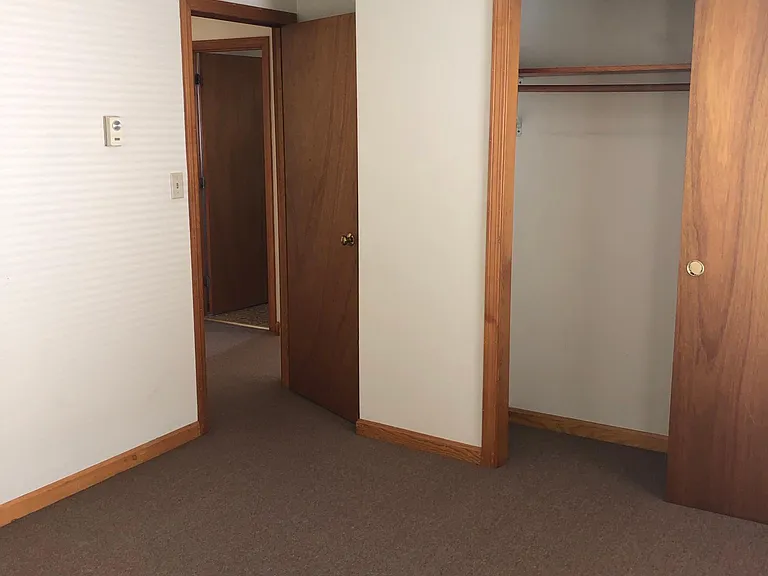 Bedroom with closet