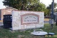 Entrance monument