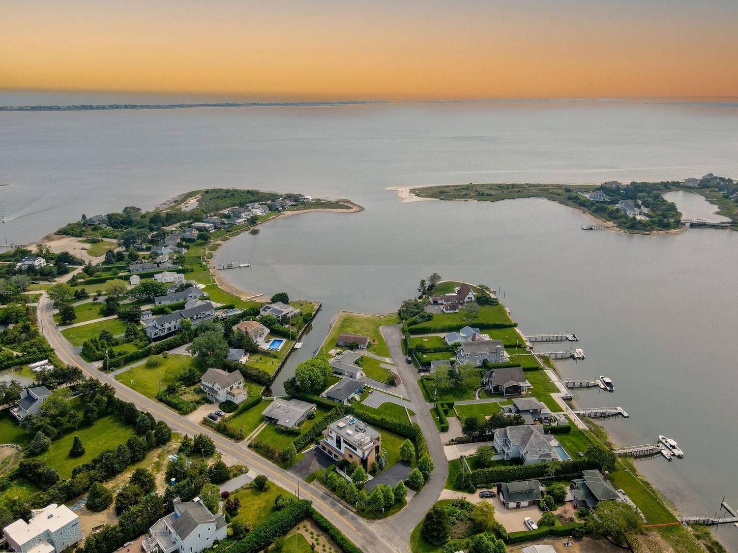 Birdseye view exclusive Bayfront Community