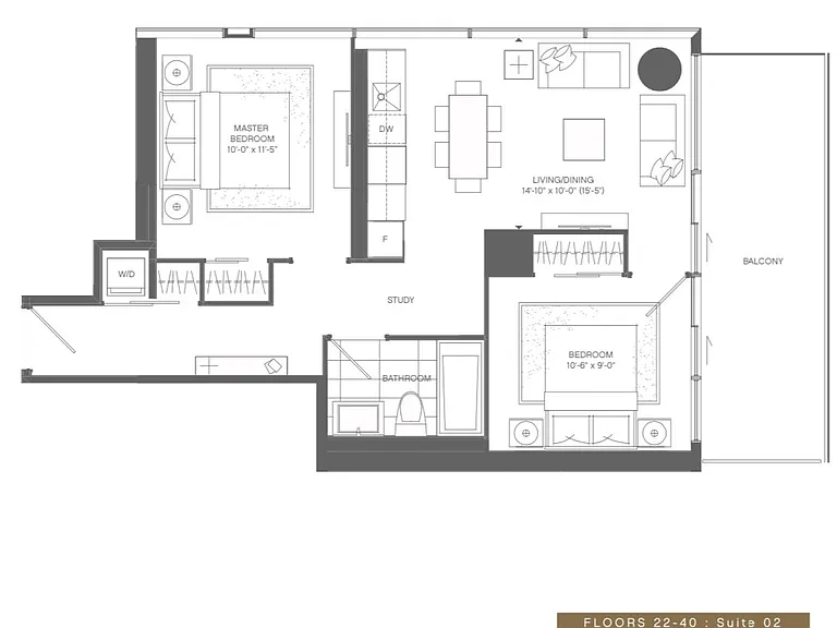 3 Gloucester St #2302 — Photo 14
