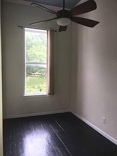 Wood floors throughout