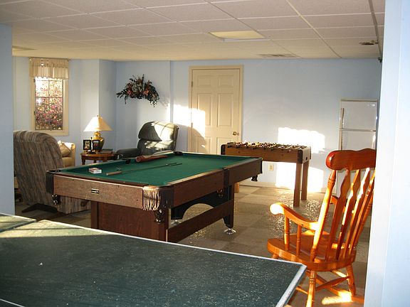 Rec Room in Basement