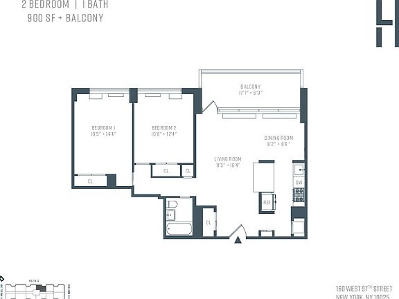 2nd image of 160 W 97th St APT 4L
