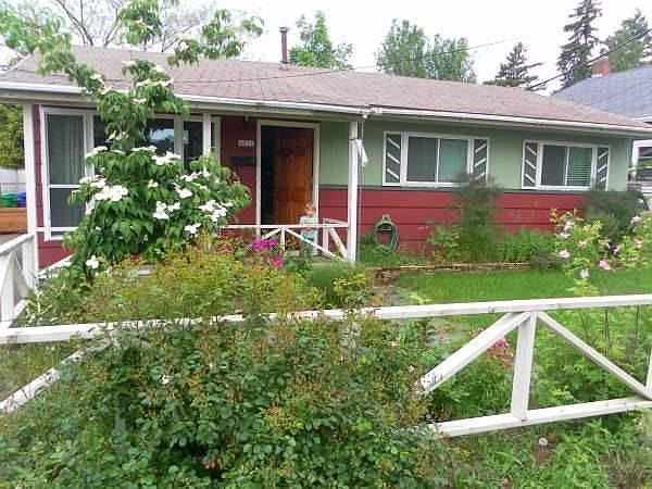 Front entrance and yard
