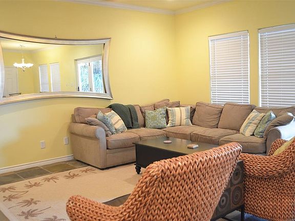 Open living/kitchen/dining area