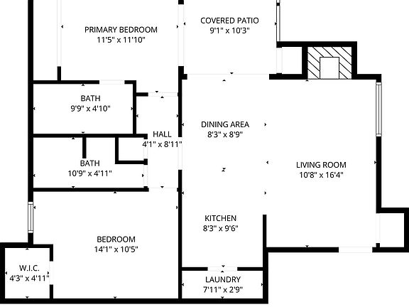 3rd image of 1013 Chestnut St APT C-2