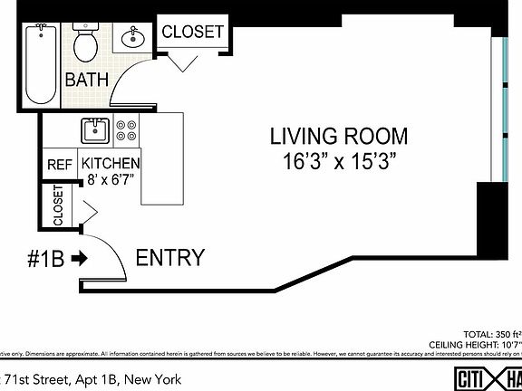 2nd image of 30 W 71st St APT 1B