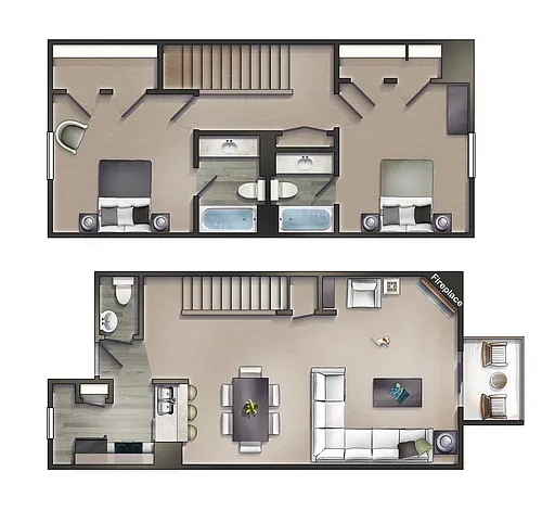 Floor plan The Perdidio