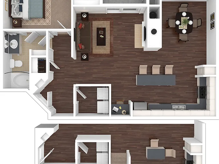 A4R Floorplan | One Bedroom A4R Floorplan | One Bedroom