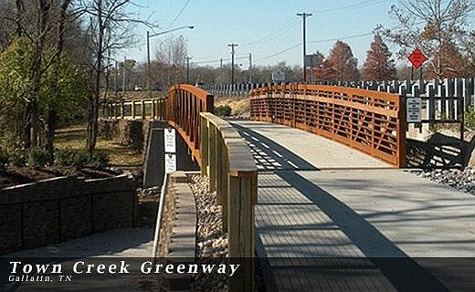 Walkable greenway