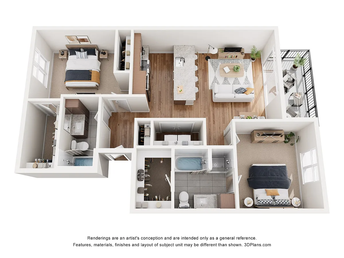 Floor plan B1