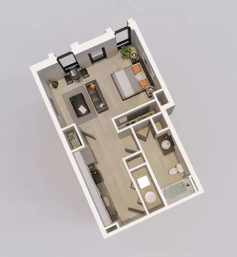 Floor plan The Birch