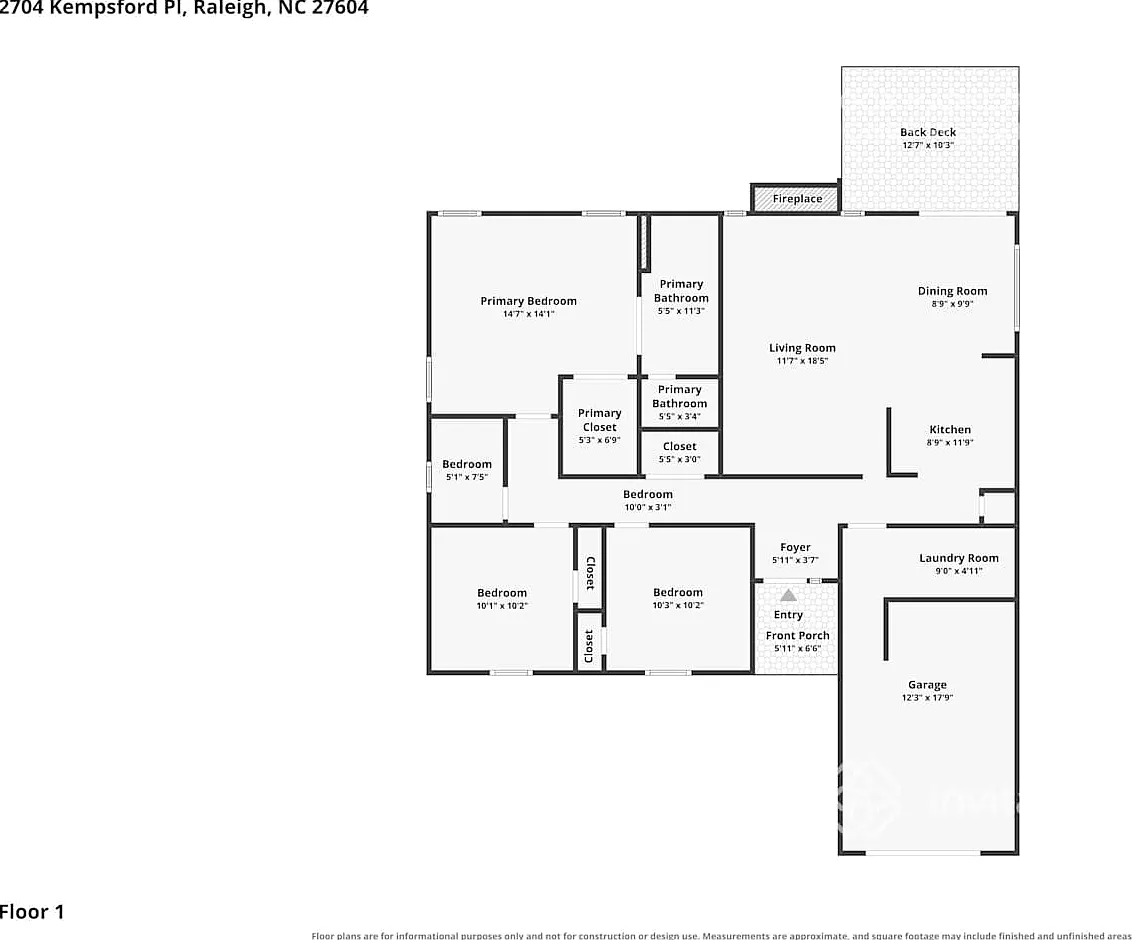 2704 Kempsford Pl Raleigh, NC 27604 — Photo 2