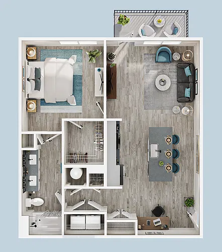 Floor plan Muir Creek