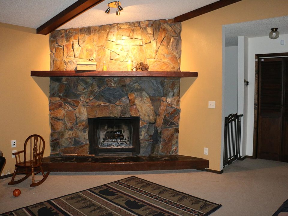 Wood burning fire place