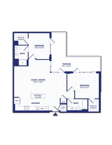 Floor plan Penthouse 2B9