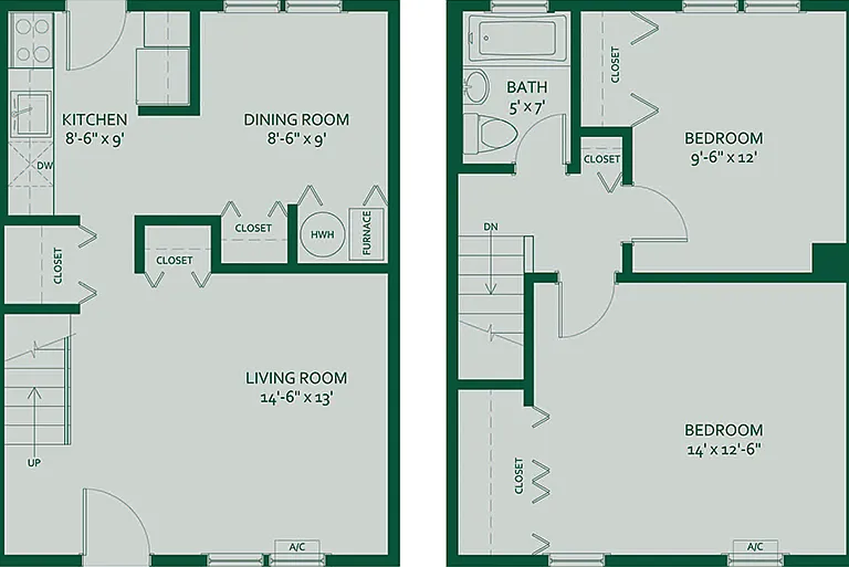 Brandywyne Village - 2 Bedroom Brandywyne Village - 2 Bedroom
