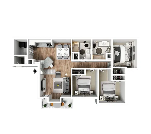 Floor plan The Mesa View